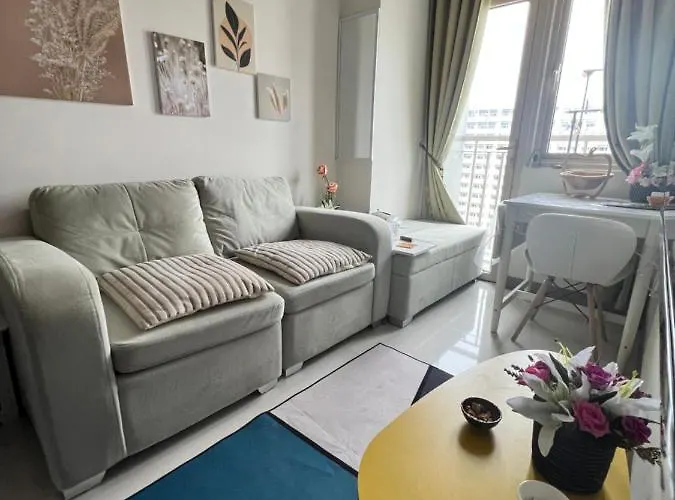 Beautiful 1bed Nr Airport, Moa, Makati, Bay Apartment *